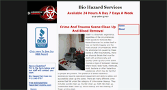 Desktop Screenshot of bio-hazardservicesinc.com